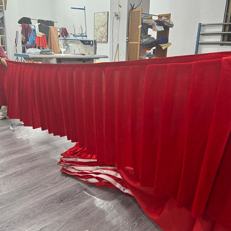 金丝绒新款吸铁石舞台裙边磁铁T台围裙边T台布围桌裙婚庆帷幔道具,节庆用品/礼品,桌裙蓬蓬纱,淘宝优惠券,粉丝福利购,淘宝优惠卷