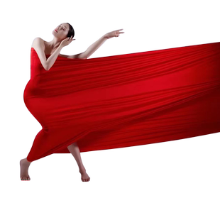 四面高弹力冰丝布料舞蹈写真弹力布拍照背景布凸显舞蹈曲线美布料服演出舞台装饰拉丁舞蹈服装面料