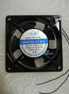 12CM 220V RAH12038 12038 220V 0.14A 12CM 机柜风扇 轴流风机