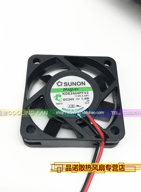 原装正品建准 SUNON 4010 KDE2404PFV2 24V 1.4W 散热风扇 4CM