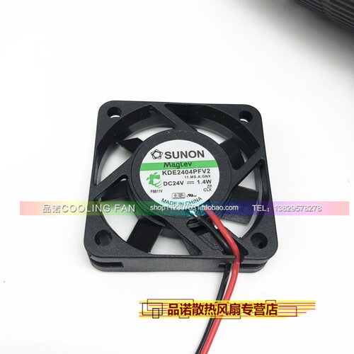 原装正品建准 SUNON 4010 KDE2404PFV2 24V 1.4W 散热风扇 4CM