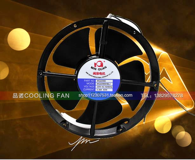 闽泉电机 MQ22060HBL2 交流220V 22060双滚珠轴承 机柜 散热 风扇