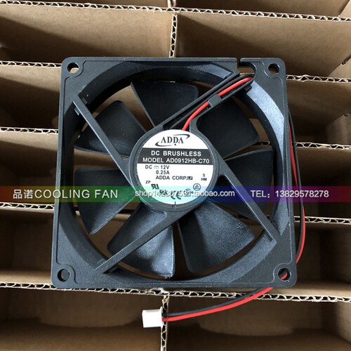 全新原装 ADDA AD0912HB-C70 9020 12V 0.25A 机箱风扇 电源风扇