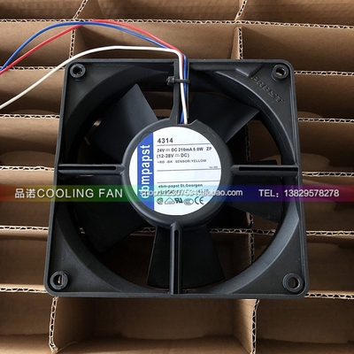 德国ebmpapst 4314 12032 24V 210MA 5.0W 12CM/厘米高端设备风扇