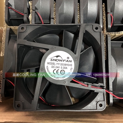 SNOWFAN 12CM 12038 24V工业散热风扇 12038直流风扇YY12038H24S