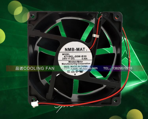 NMB 4715KL-05W-B30/B39 12038 24V 0.40A 12CM 双滚珠变频器风扇
