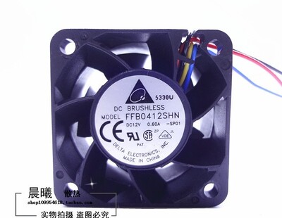 全新原装台达 FFB0412SHN 4028 4CM 厘米 双滚珠散热风扇 12V PWM