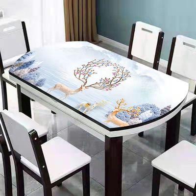 厚皮革桌垫防水防油定制高档餐垫