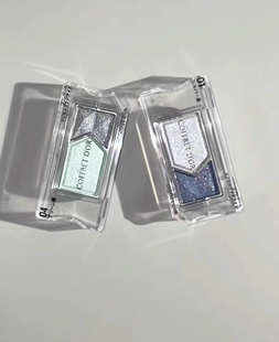 星空蓝绿 日本 嘉娜宝咖啡豆COFFRET OR双色眼影01