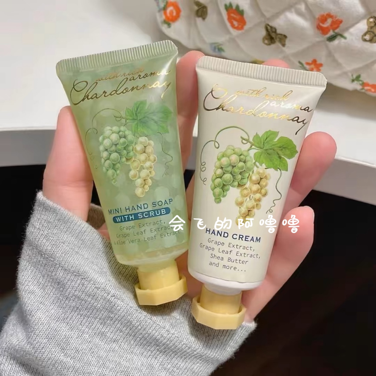 【现货】好闻的葡萄香！日本gpp限定it's demo白葡萄酒护手霜30ml
