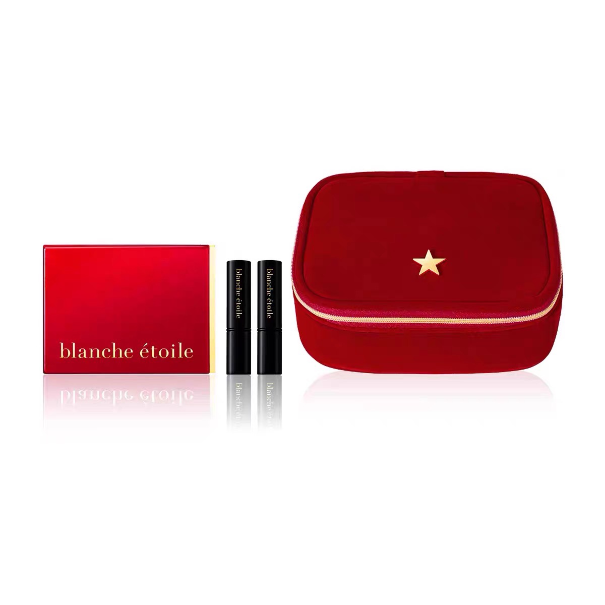 在途！日本 blanche etoile滨田胜 2025圣诞限定眼影口红套装