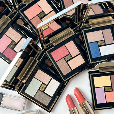 【在途】日本ALBION EXCIA2025春季新款四色眼影盘珠光自然透亮04