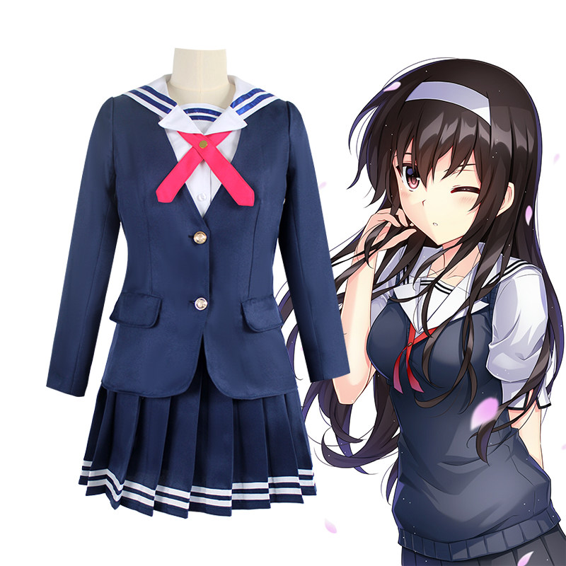 路人女主的养成方法英梨梨霞之丘诗羽cos服漫展万圣节cosplay服装