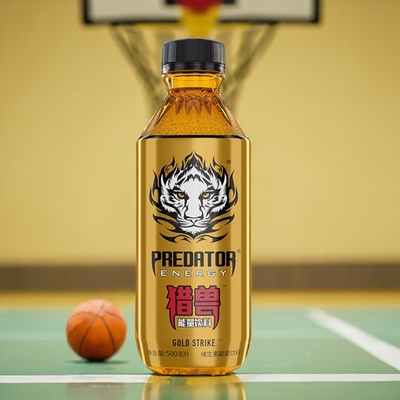 猎兽能量饮料红包款 整箱500毫升x12瓶 维生素功能运动提神防困
