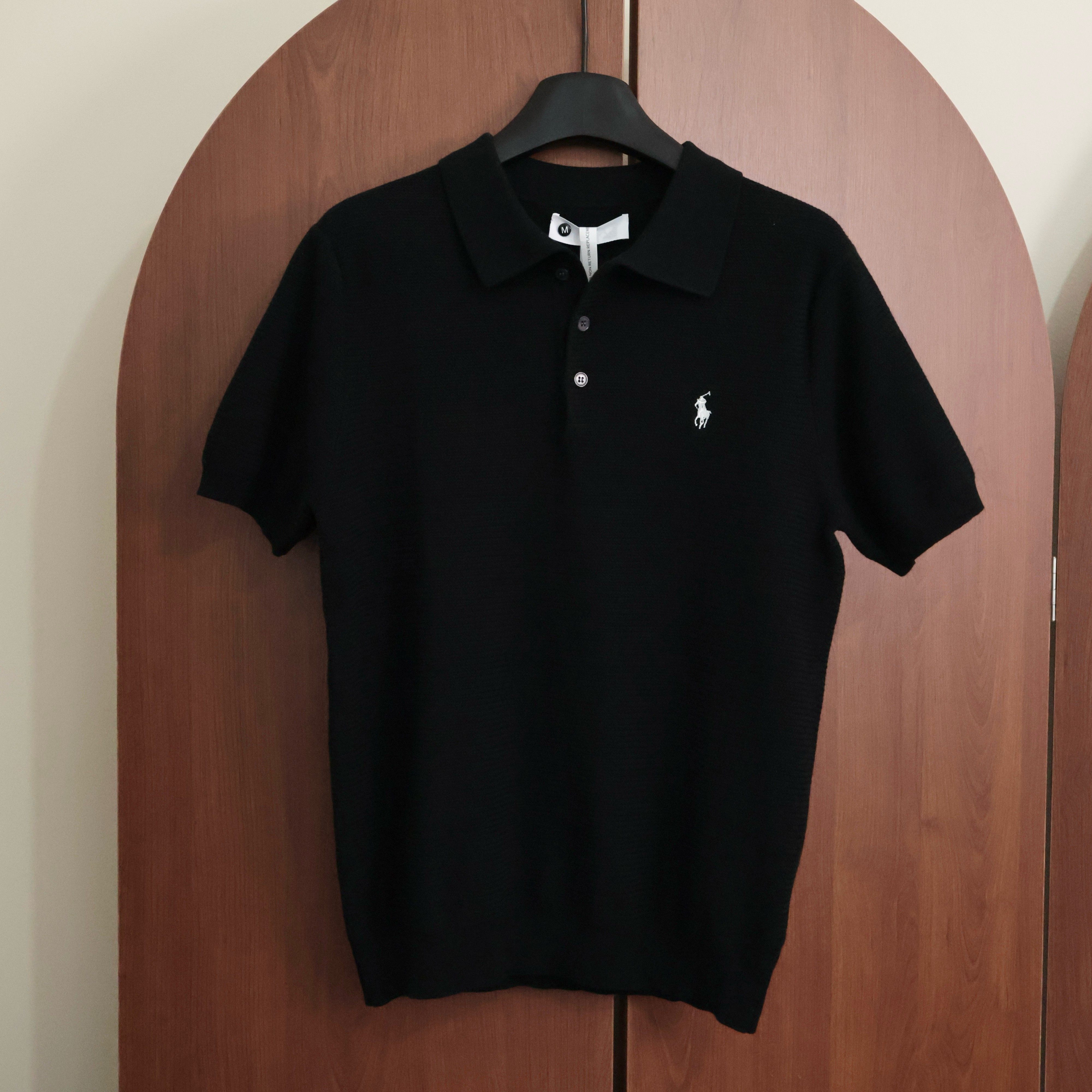 精梳棉男士短袖小马刺绣POLO衫男