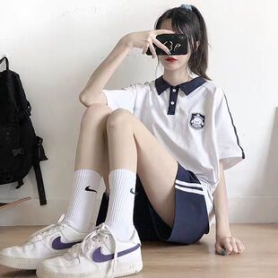 女童超好看运动套装2026夏季薄款短裤子网红中大童夏日穿搭两件套