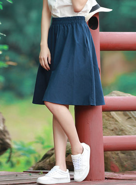 女童裙子大童夏季新款半身裙