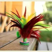 Feather khăn lau hoa lớn bọ cạp trẻ em thể thao giấy thể dục con bọ cạp lông ngỗng Jianzi sinh viên croquet đặc biệt - Các môn thể thao cầu lông / Diabolo / dân gian