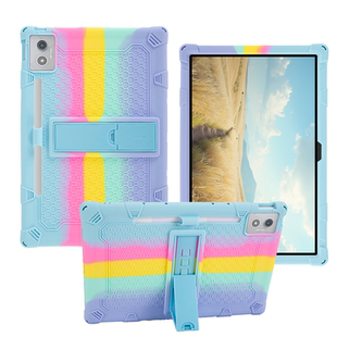 适用2025联想昭阳K12平板保护壳TB373zc防摔软壳2025款 12.7英寸全包硅胶壳TB373Fu简约轻薄外壳收缩支架