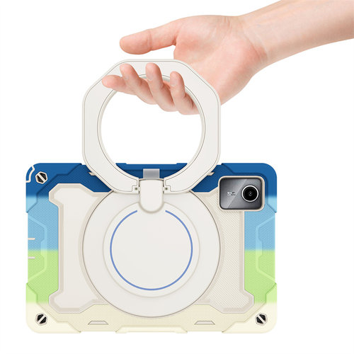 大提环适用2025款联想小新pad平板11防摔硅胶壳TB335fc儿童手拎外壳10.95寸可斜挎背TB331FU三层防压弯外壳