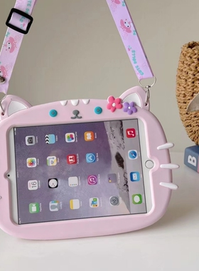 适用2024款华为MatePad SE平板保护套AGS6-W00防摔11寸硅胶手提软套M6猫咪壳VRD-AL10手提JDN2-AL50儿童壳