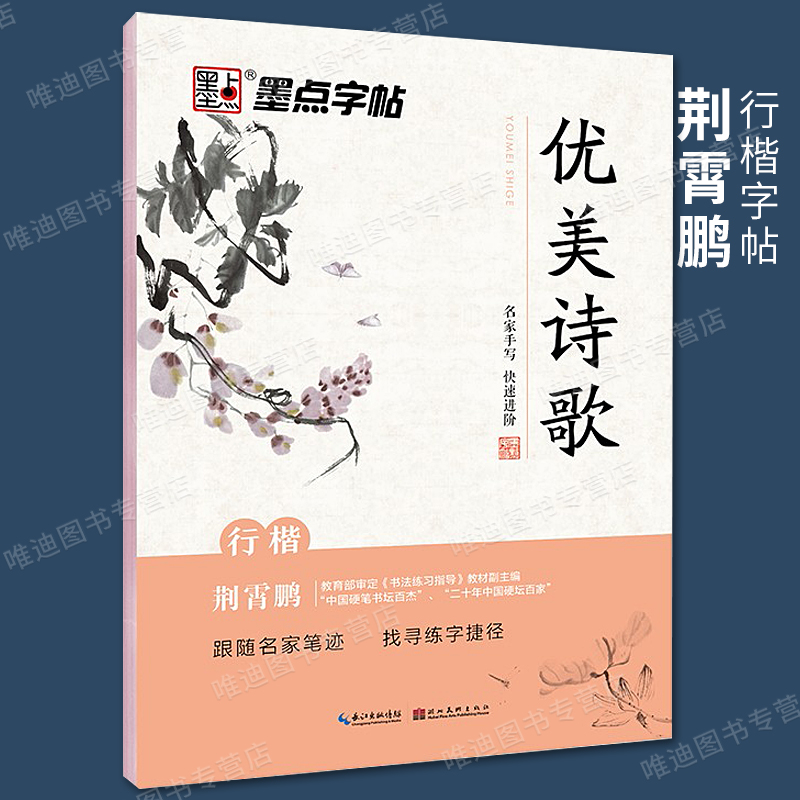 墨点字帖优美诗歌行楷