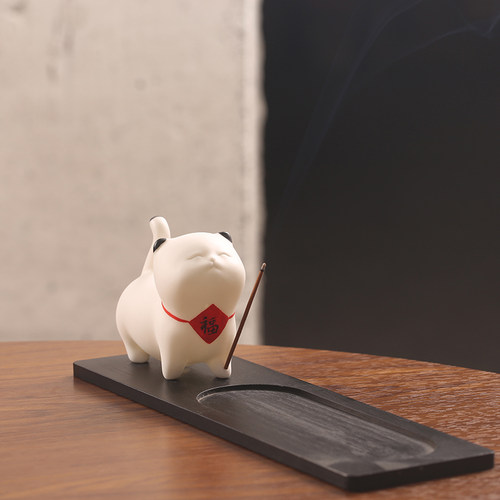 熏香炉陶瓷摆件香插底座