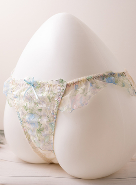 日系少女甜美可爱碎花花朵纯棉裆舒适透气内裤女牛奶丝三角裤头