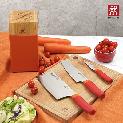 德国双立人NOW S刀具4件套装不锈钢全套厨房家用刀