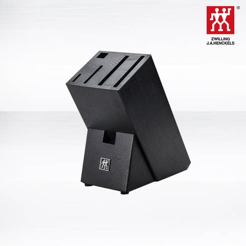 正品德国双立人实木通用插刀架