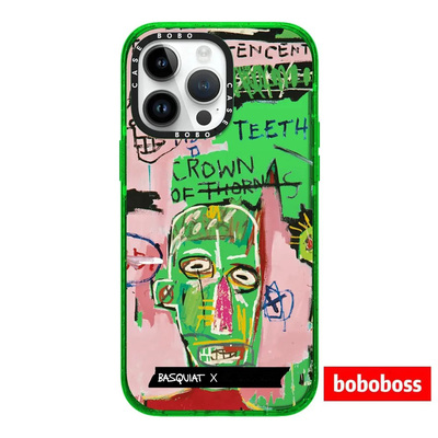 case源厂！Basquiat巴斯奎特联名 意大利语magsafe兼容适用iPhone16/15/14/13/Plus/Pro/Max防摔磁吸手机壳