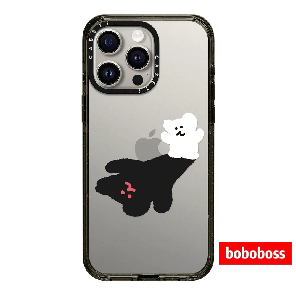 case源厂！柿子熊系列小熊的另一面 magsafe适用于iPhone17/16/15/14/13/Pro/Max情侣可爱防摔磁吸手机壳