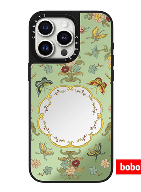 case源厂！宫里的世界系列 蝶福欢聚 magsafe兼容适用iPhone17/16/15/14/Pro/Max新中式国潮防摔磁吸手机壳