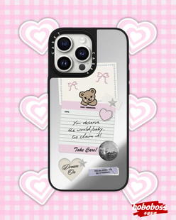 ssti源厂！Top Girl Studio 可爱天使小熊标签 magsafe适用于iPhone17/16/15/14/Plus/Pro/Max防摔磁吸手机壳