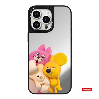 cassti源厂！Zizone联名系列 PINGO搞怪三人组 magsafe兼容适用于iPhone17/16/15/14/Pro/Max防摔磁吸手机壳