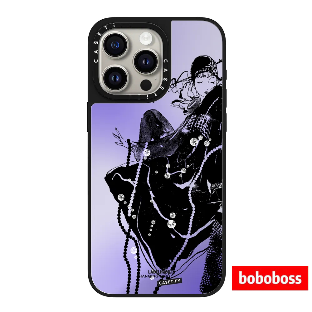 CASE源厂！LABELHOOD艺术家联名 塞勒涅之梦 magsafe磁吸适用iPhone17/16/15/14/Plus/Pro/Max防摔手机保护壳