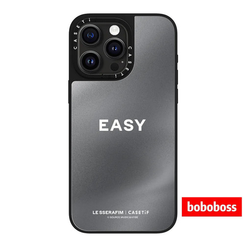 cassti源厂！女团炽LE SSERAFIM EASY灰色magsafe适用iPhone18/17/16/15/14/Pro/Max保护套防摔磁吸手机壳