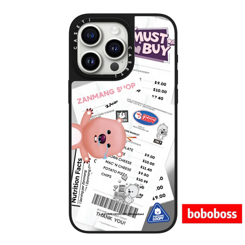 cassti源厂！Zanmang Loopy系列 哭泣的海狸猫magsafe磁吸适用iPhone16/15/14/13/Plus/Pro/Max防摔手机壳