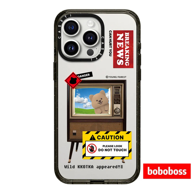 CASE源厂！YOUNG FOREST系列 KKOTKA在电视里 magsafe适用于iPhone17/16/15/14/Plus/Pro/Max防摔磁吸手机壳