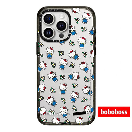 case源厂！Hello Kitty系列 Box Logo适用于iPhone17/16/15/14/13/12/Plus/Pro/Max可爱防摔磁吸手机壳