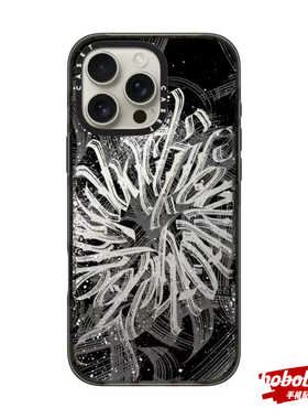 case源厂！艺术家联名系列 爱你到月球 magsafe磁吸适用于iPhone17/16/15/14/13/Plus/Pro/Max黑色防摔手机壳