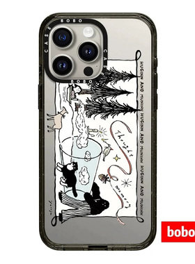 case源厂！艺术家联名 奇妙的一天magsafe适用于iPhone17/16/15/14/Plus/Pro/Max防摔磁吸透明手机壳