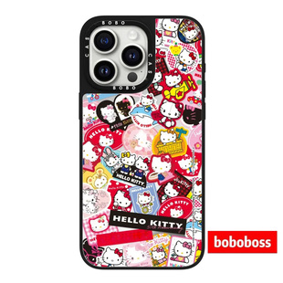 cassti源厂！Hello Kitty周年系列 贴纸magsafe适用于iPhone17/16/15/14/Plus/Pro/Max防摔磁吸女生手机壳