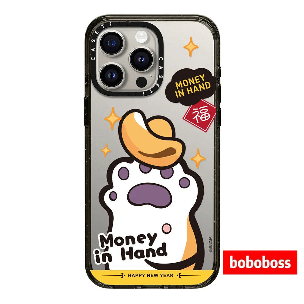 case源厂！我不是胖虎系列 元宝在手magsafe兼容适用于iPhone17/16/15/14/Plus/Pro/Max透明防摔磁吸手机壳