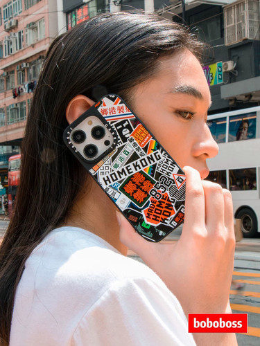 cassti源厂！HOME KONG系列香港贴纸满印 magsafe兼容适用于iPhone17/16/15/14/Plus/Pro/Max防摔磁吸手机壳