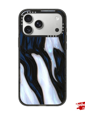 case源厂！艺术家联名系列 大理石花纹图案 magsafe兼容适用于iPhone16/15/14/Plus/Pro/Max防摔磁吸手机壳