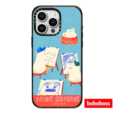 assti源厂！SSEBONG鸭鸭系列 灵魂画手鸭 magsafe兼容 适用于iPhone17/16/15/14/Plus/Pro/Max防摔磁吸手机壳