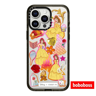 ssti源厂！迪士尼公主系列Belle公主贴纸 magsafe磁吸适用iPhone17/16/15/14/13/Plus/Pro/Max防摔透明手机壳