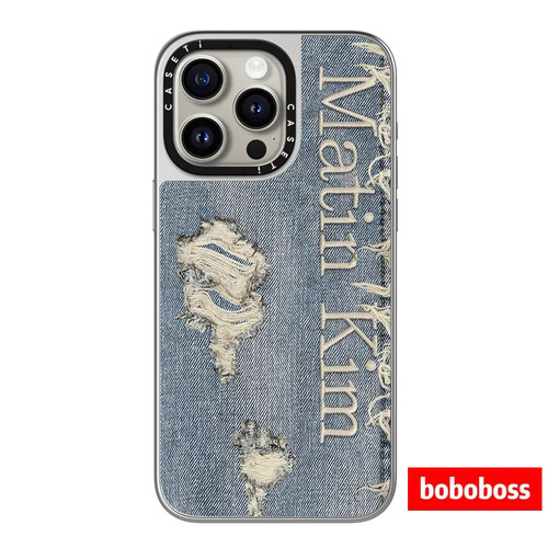 ssti源厂！Matin Kim联名系列破洞牛仔magsafe兼容适用于iPhone18/17/16/15/14/Pro/Max磁吸防摔手机保护壳