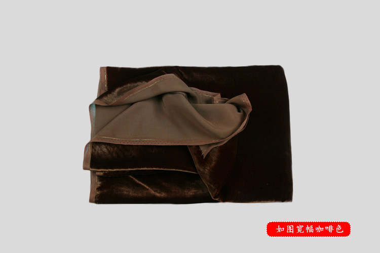 真丝高档真丝绒diy零料丝绸面料桑蚕丝金丝绒天鹅绒 布头清仓布料